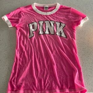 PINK Victoria's Secret | Tops | Vintage Pink Tee | Poshmark
